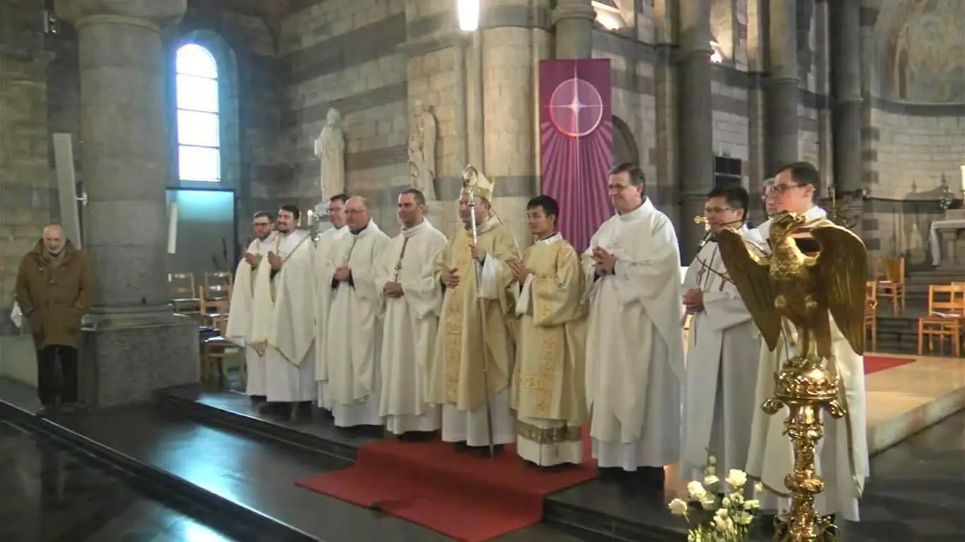 Une ordination diaconale à Bertrix