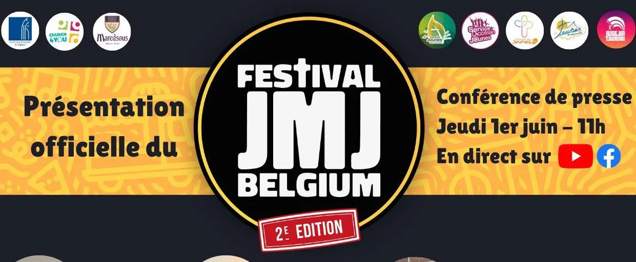 FESTIVAL JMJ BELGIUM : Invitation conférence de presse
