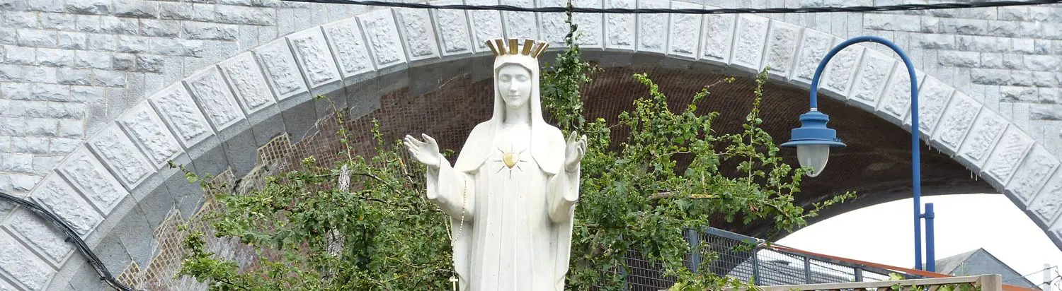 Notre-Dame de Beauraing présente le long de nos routes… et sur différents continents !