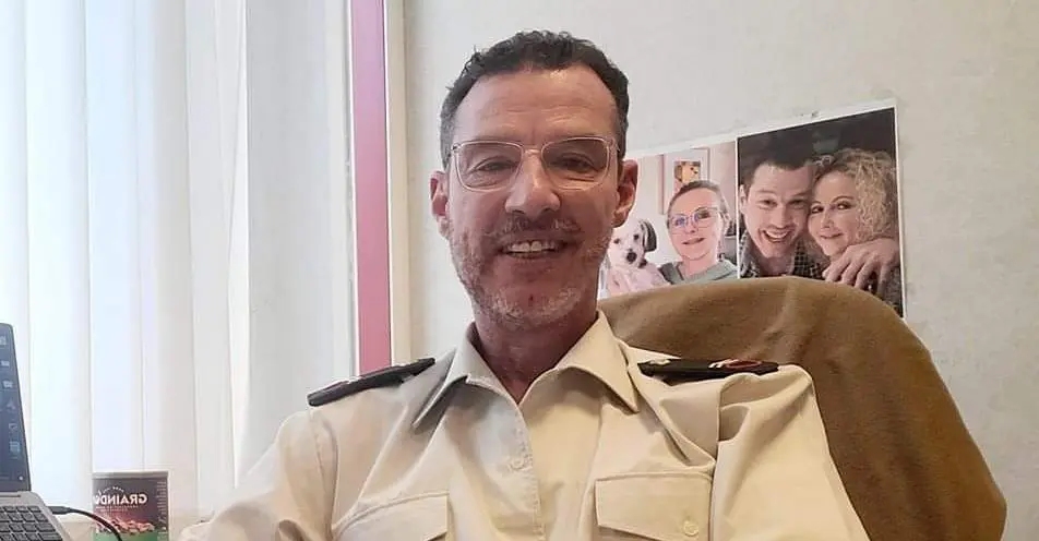 Germain, 51 ans, confirmand de la Vigile de Pentecôte