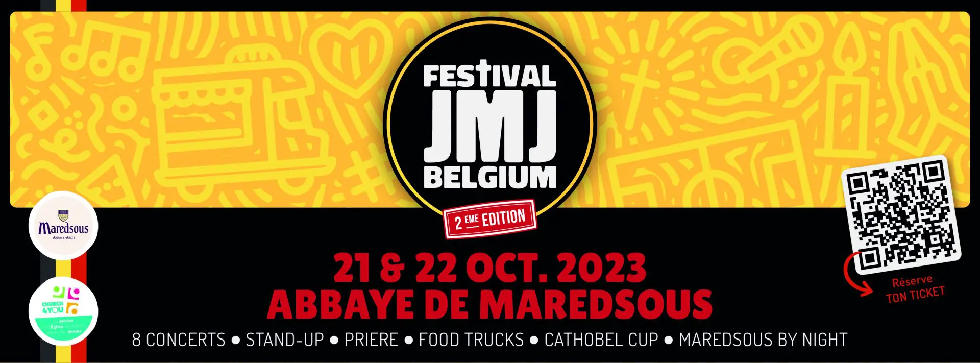 21 & 22 octobre 2023 : Festival JMJ 2e édition
