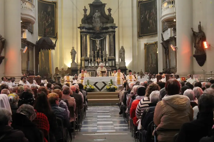 Te Deum à la cathédrale Saint-Aubain