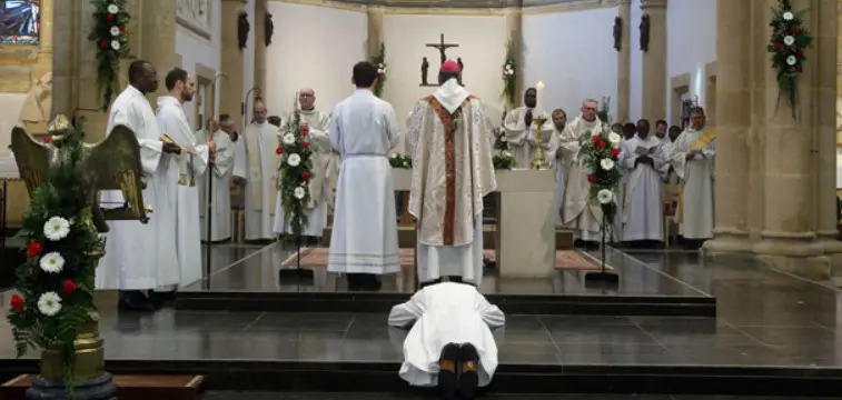 Ghislain ordonné diacre en vue du sacerdoce