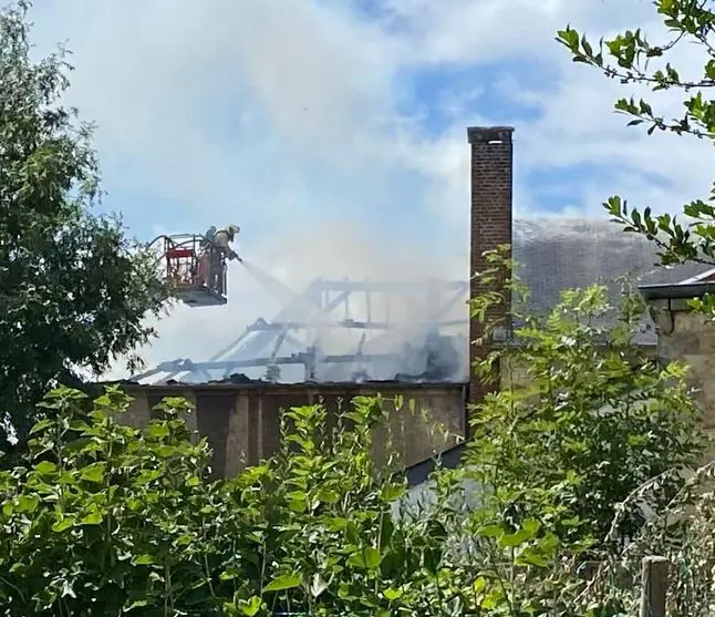 Echos de l’incendie de l’église de Stockem (Arlon)