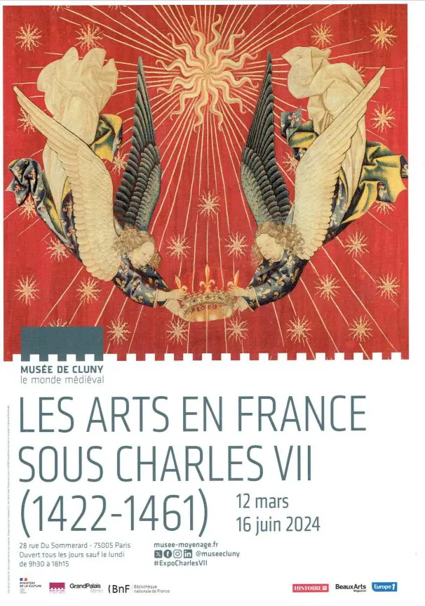 Les arts en France sous Charles VII affiche