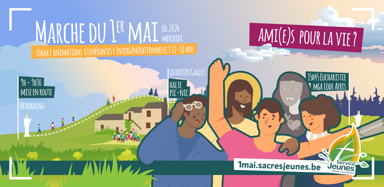 Le 1er mai, entre amis, en famille… on marche à Beauraing