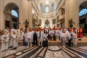 Nouveaux confirmés en la cathédrale Saint-Aubain