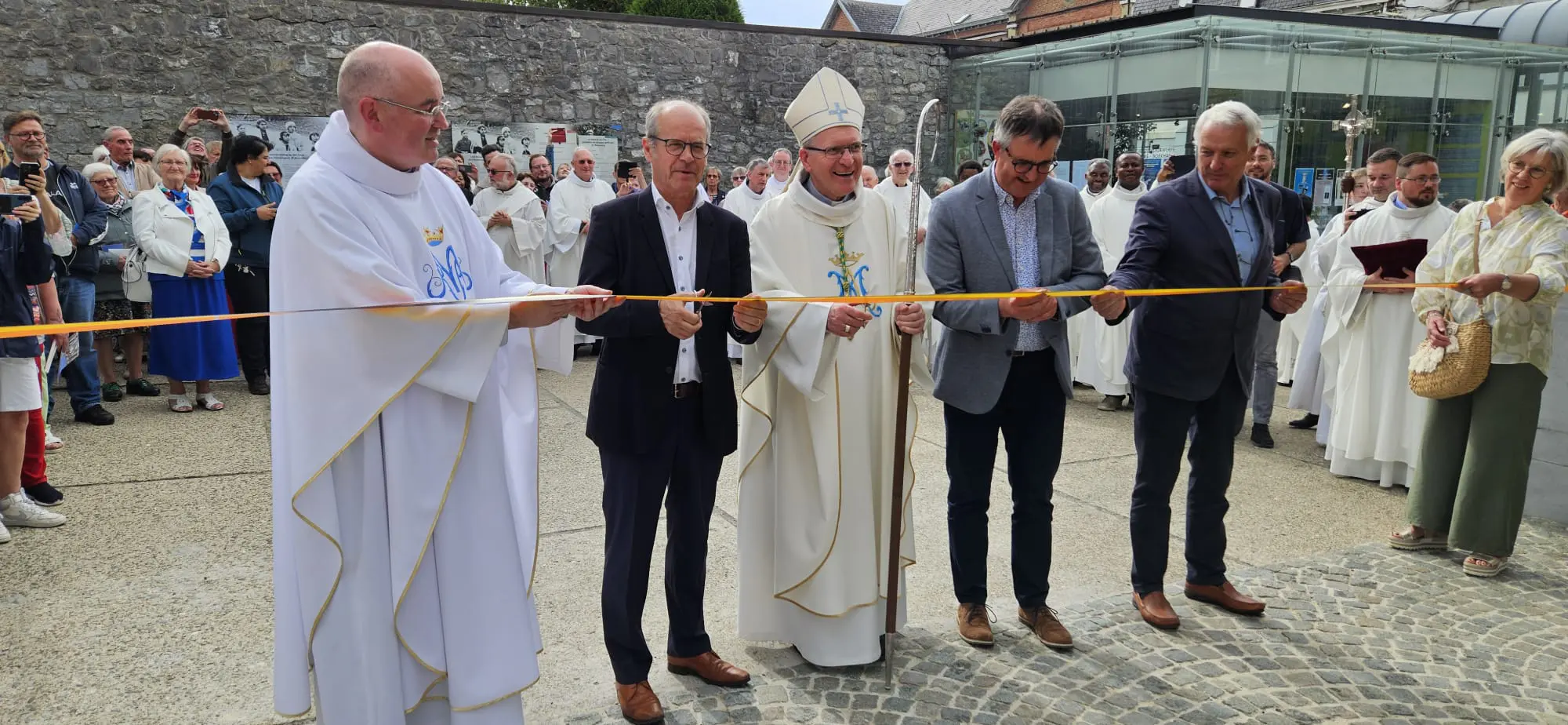 Le Jardin des apparitions de Beauraing inauguré