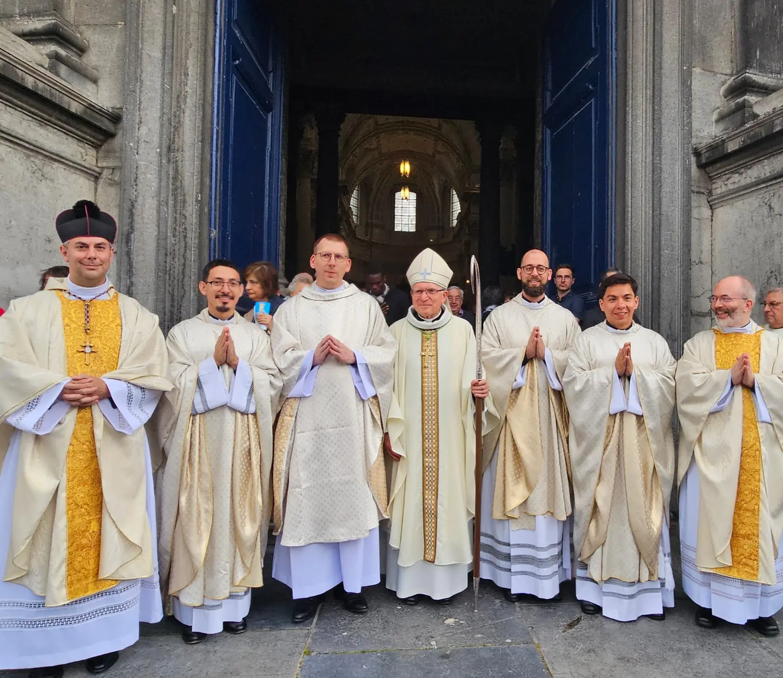 Patrick, José-Miguel, Gustavo-Adolfo et Luciano : les quatre « nouveaux » prêtres du diocèse