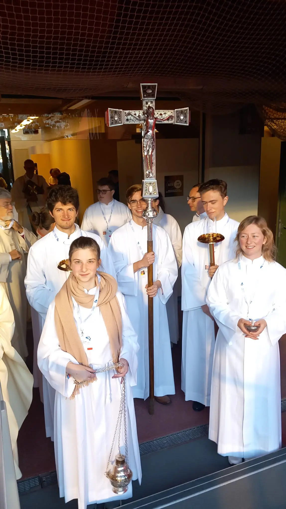 Anaïse, acolyte du pape, est toujours sur un petit nuage