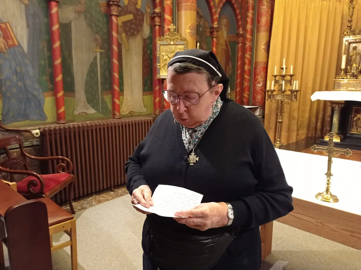 Renouvellement des vœux de sr Monique : Mgr Warin encourage les consacrés