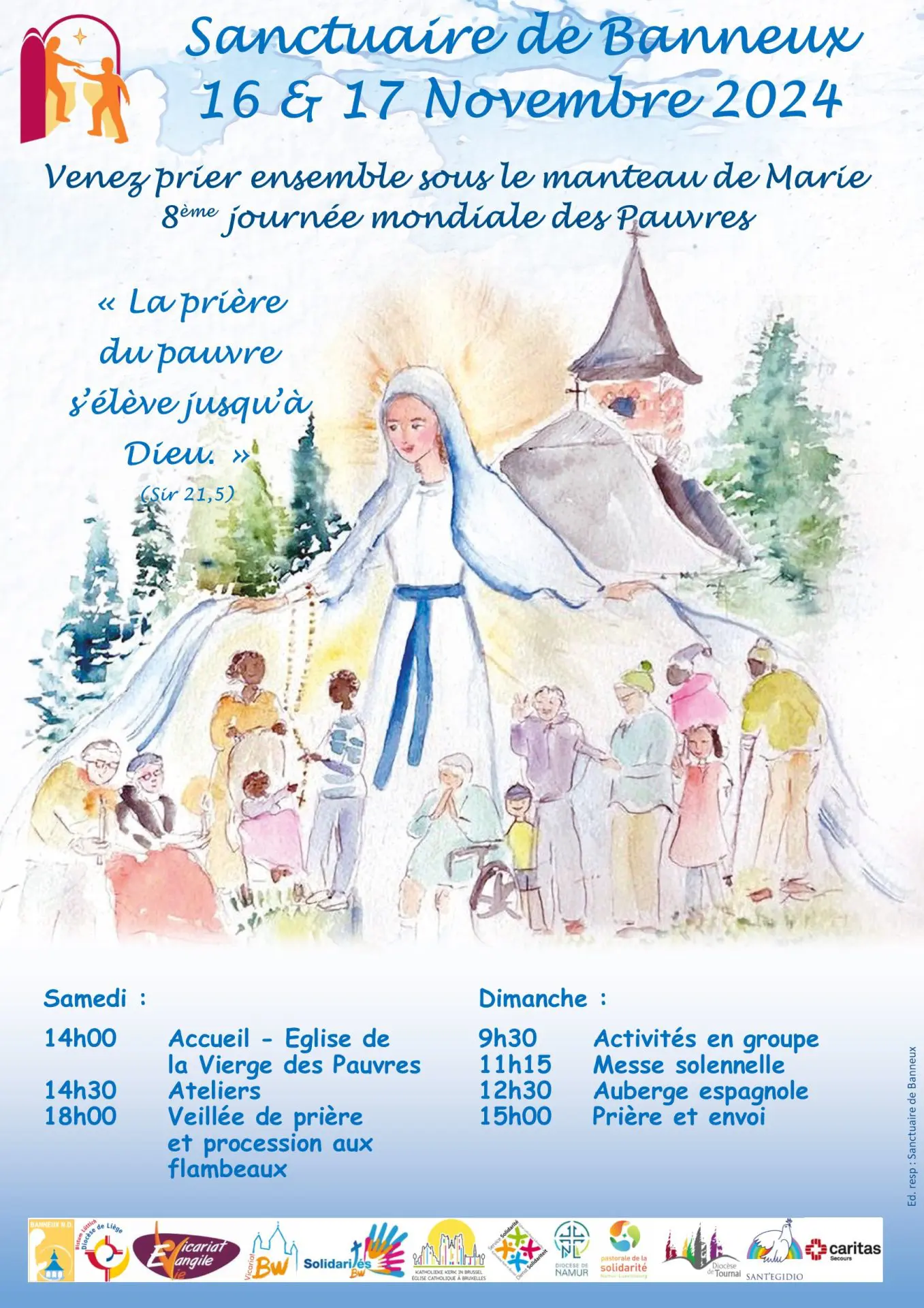 Prier avec les pauvres et chérir les petits détails de l’amour