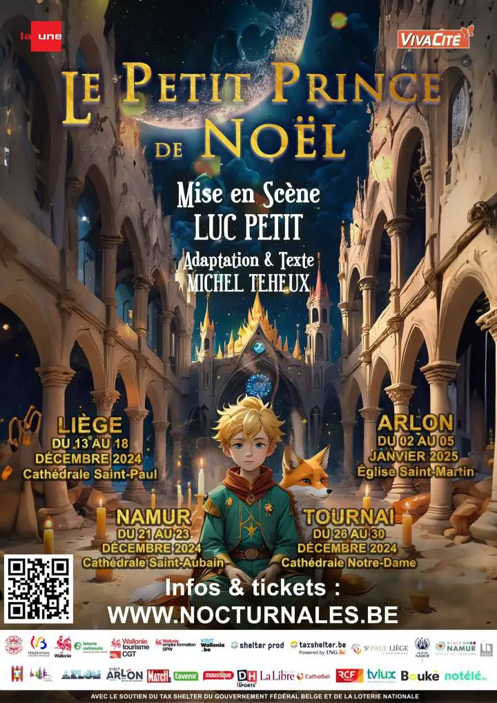 « Le Petit Prince de Noël » se pose à Namur et à Arlon