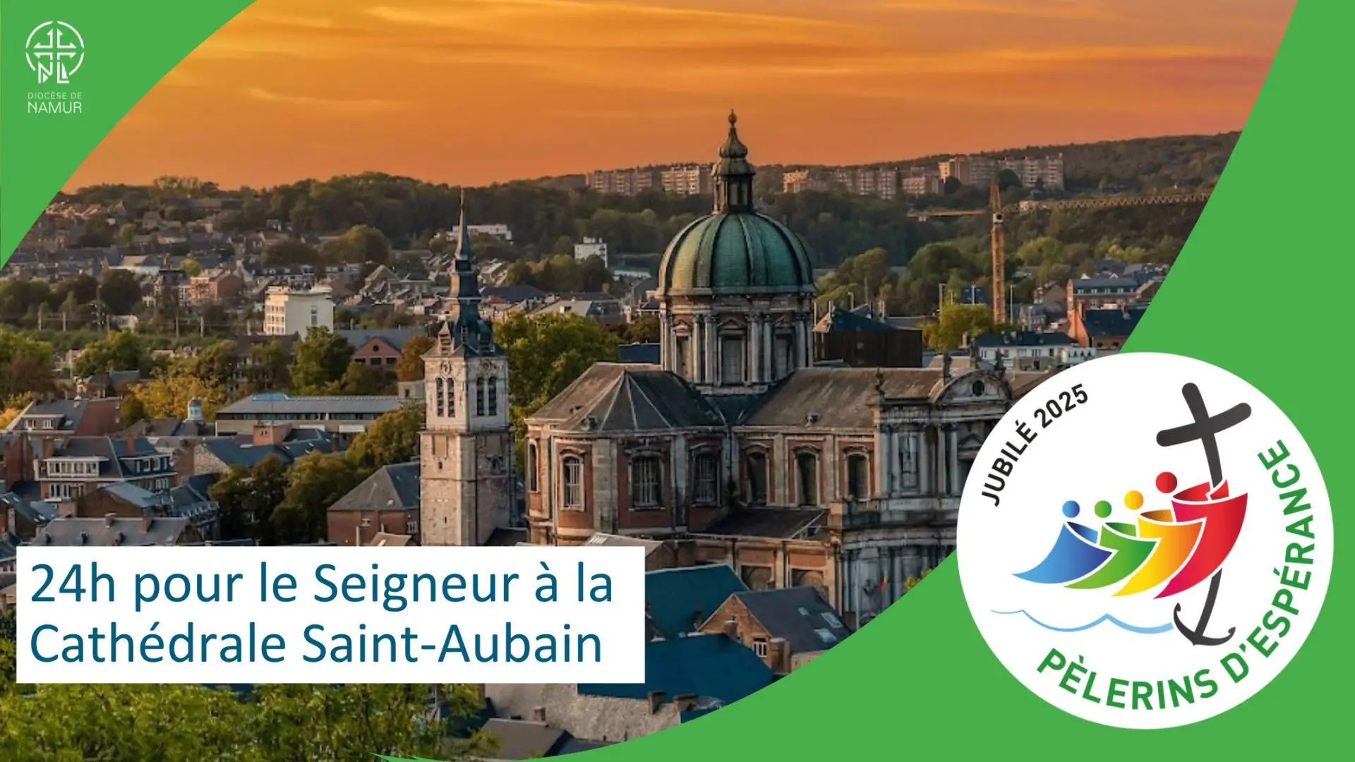 24 heures pour le Seigneur à la cathédrale Saint-Aubain