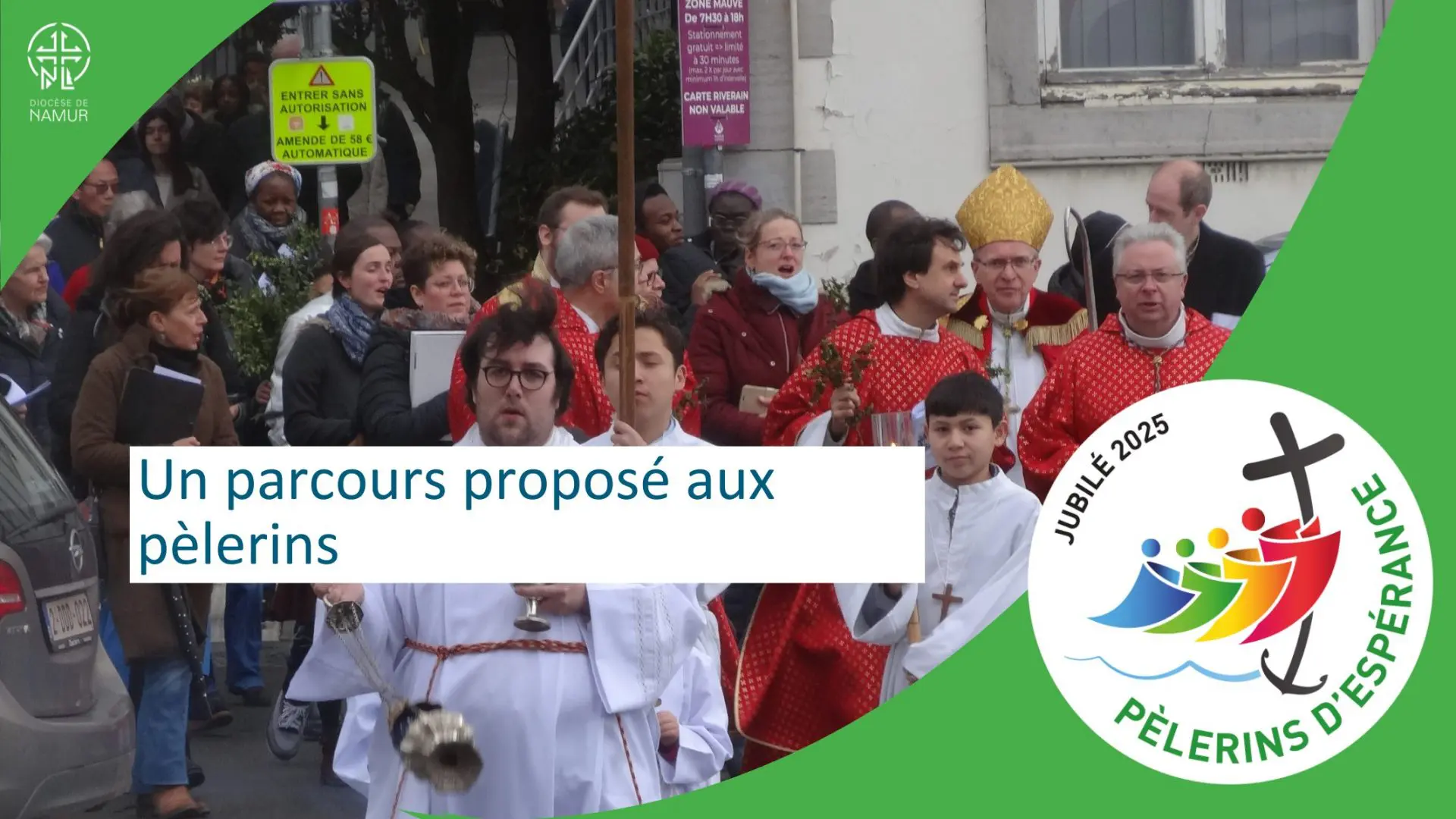 Un parcours proposé aux pèlerins