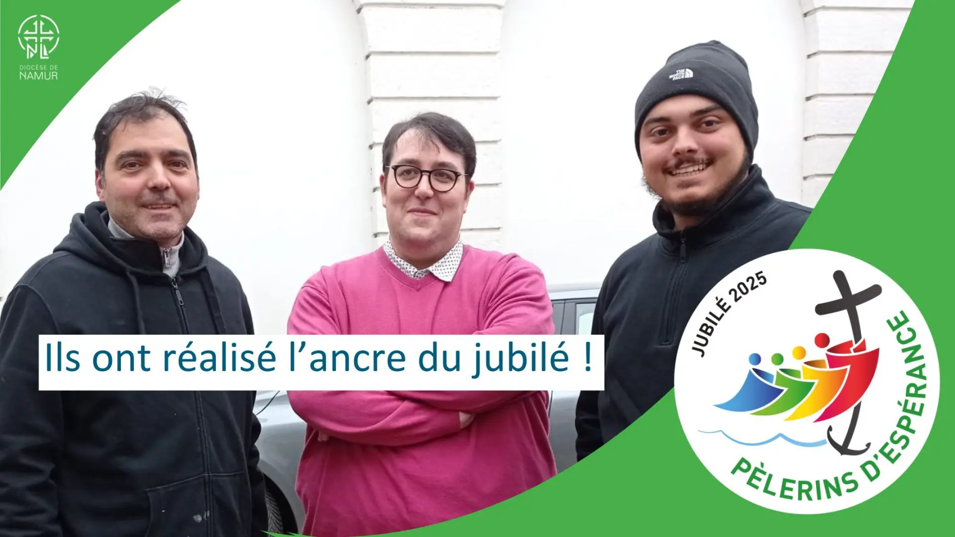 Ils ont réalisé l’ancre du jubilé !
