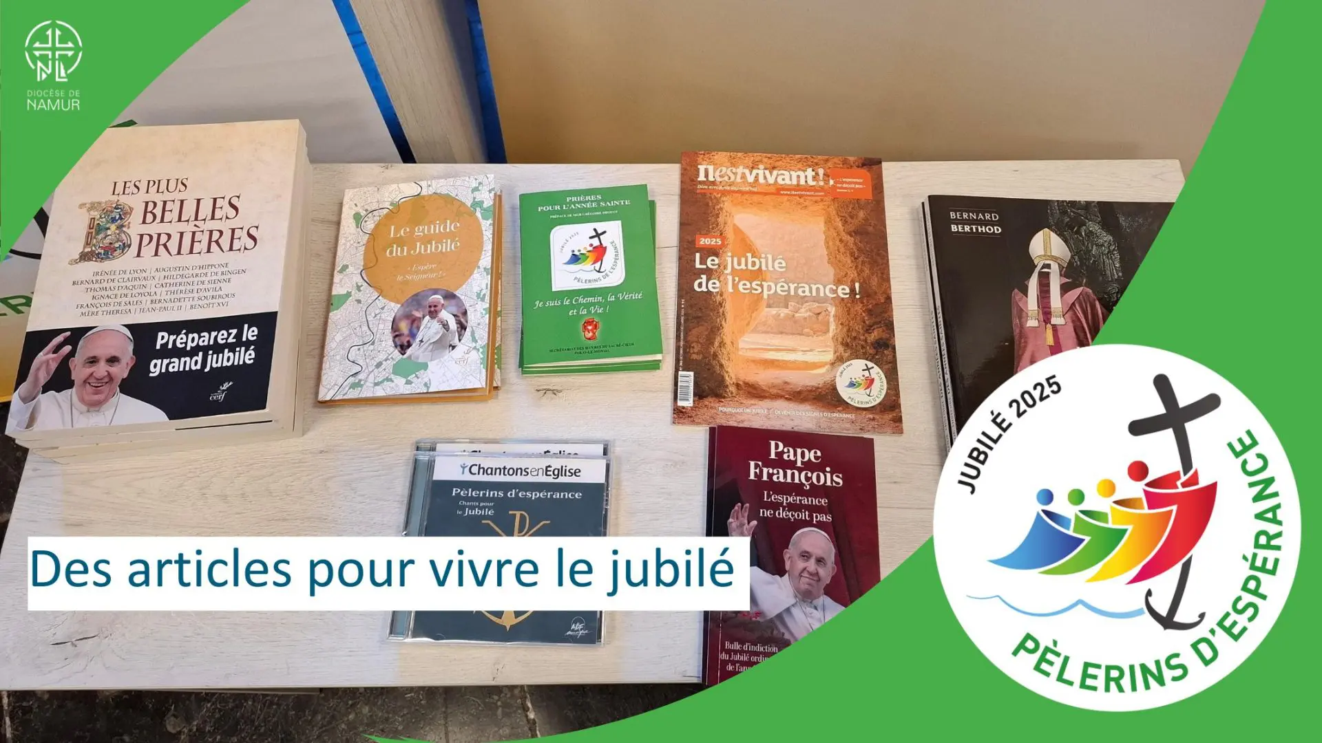 Des articles et visuels pour vivre le jubilé