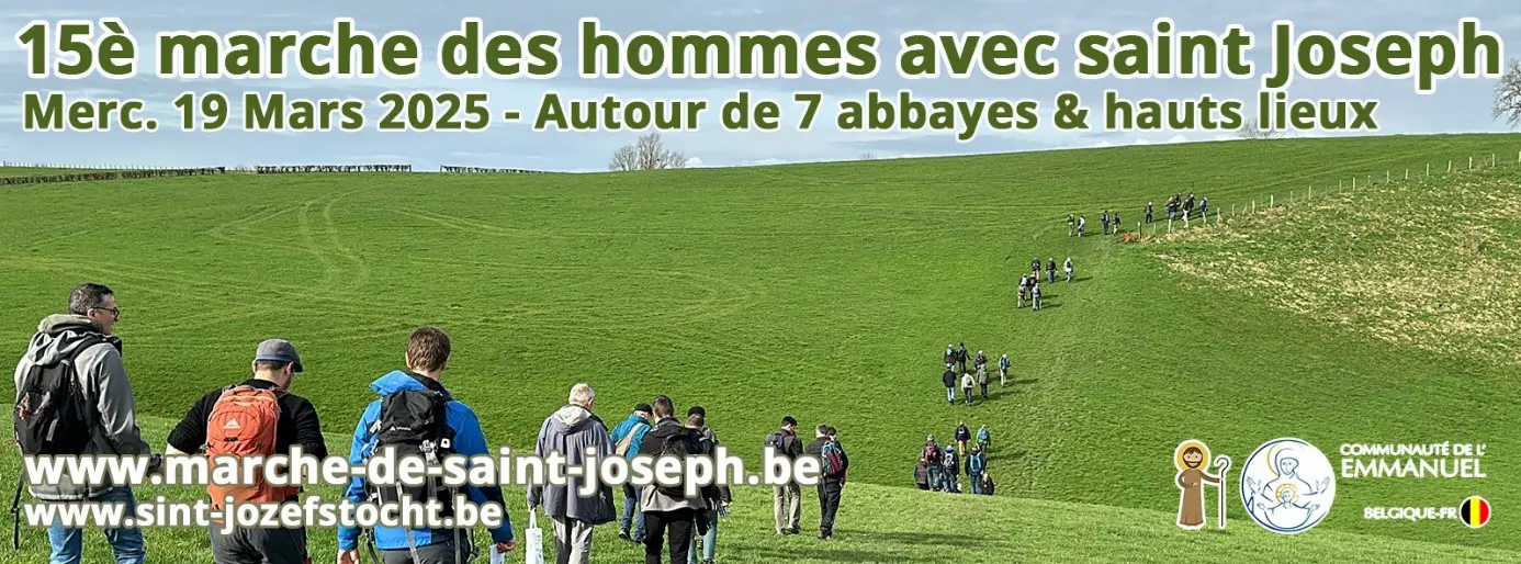 « Qui suis-tu ? » Marche des Hommes avec Saint Joseph