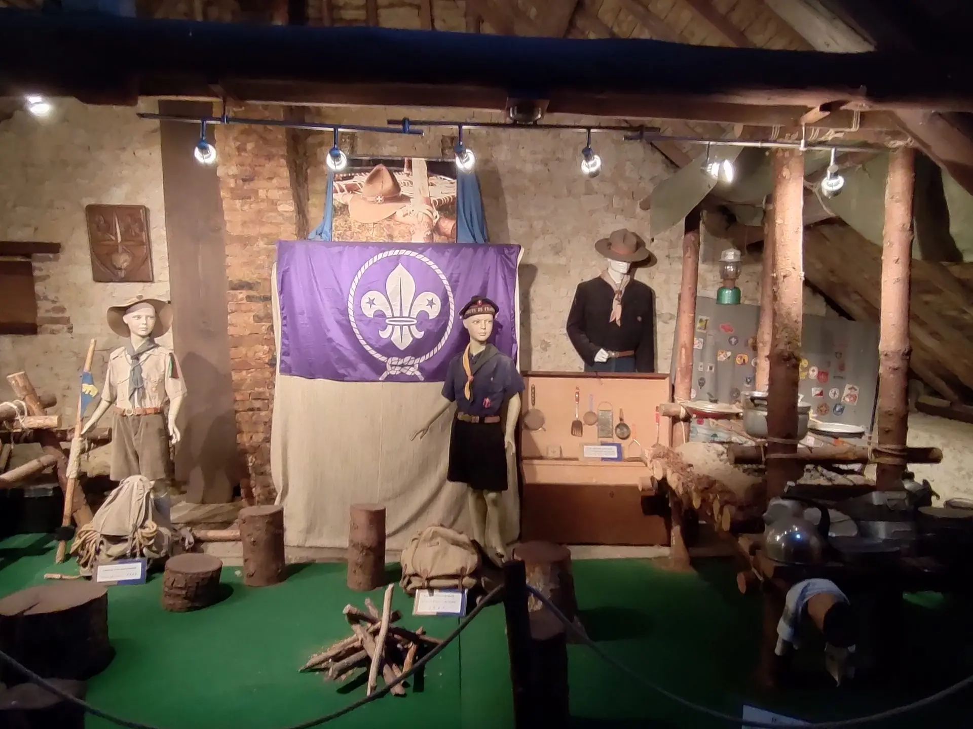 À la découverte du Musée International du Scoutisme à Arlon