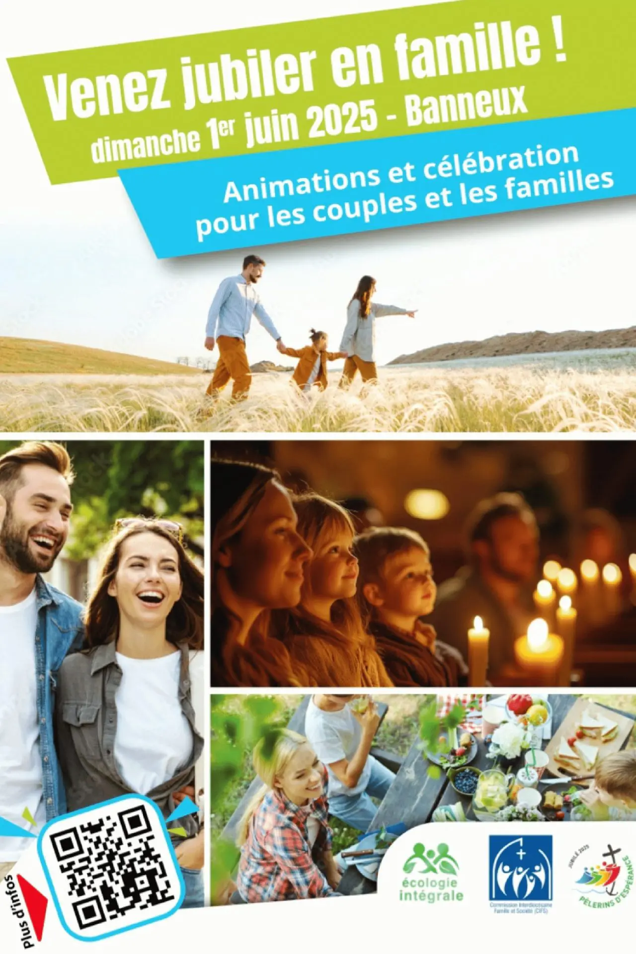 Venez jubiler en famille à Banneux – 1er juin 2025 !