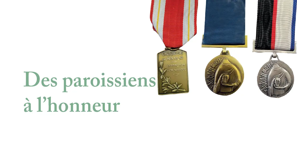 Des paroissiens à l’honneur en 2024
