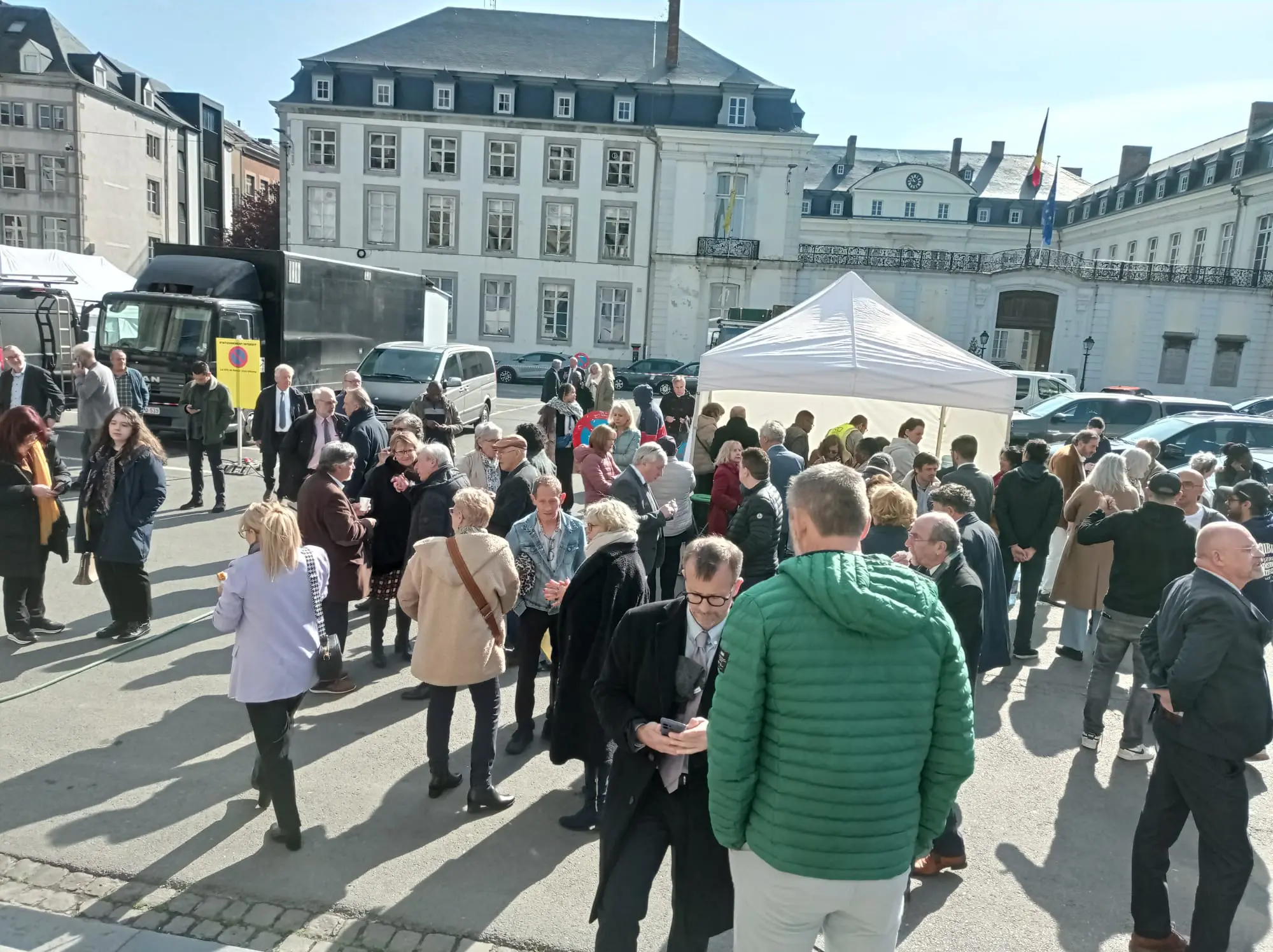 La cathédrale Saint-Aubain fait son cinéma