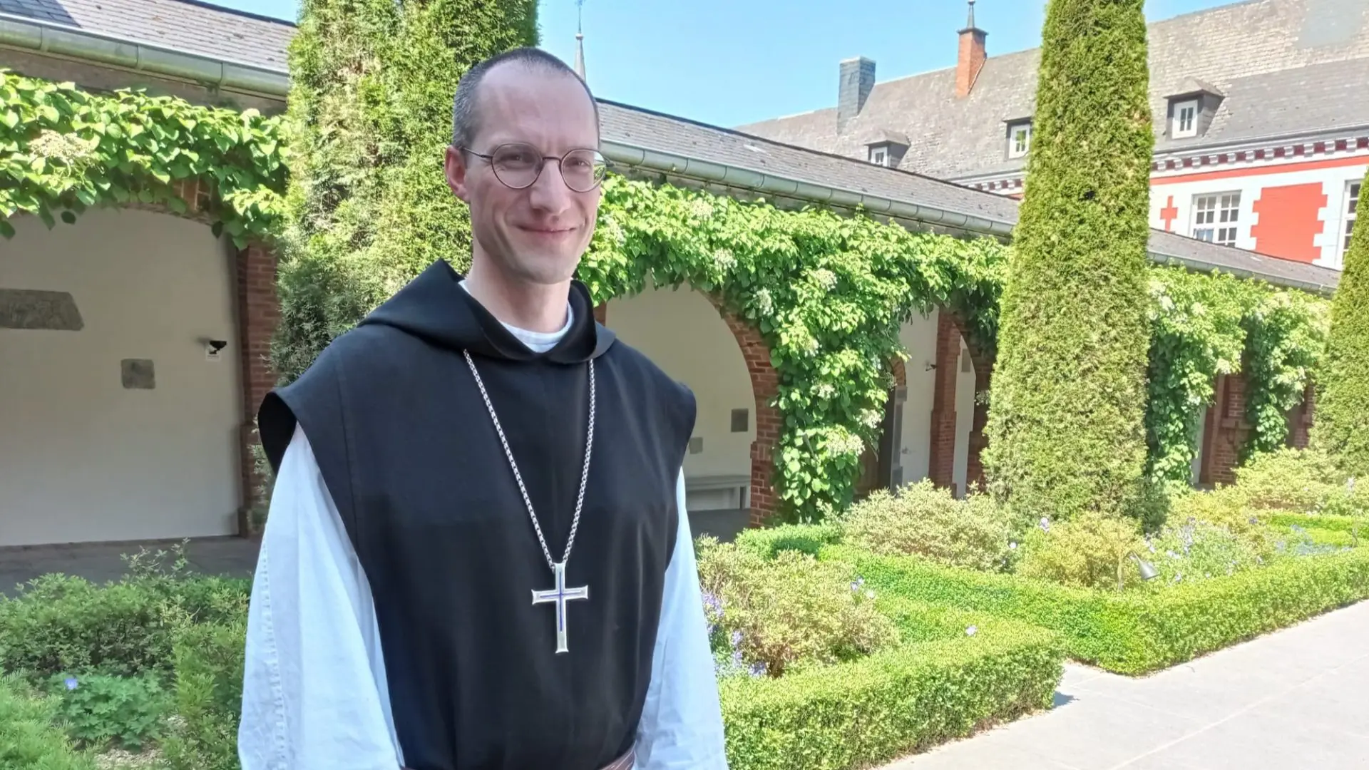 Le Père Petr Charolide, nouveau Père Abbé de Rochefort
