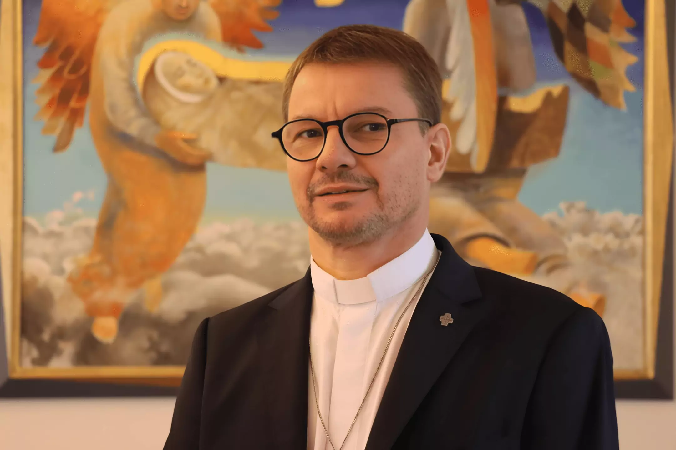 Mgr Fabien Lejeusne, évêque du diocèse de Namur