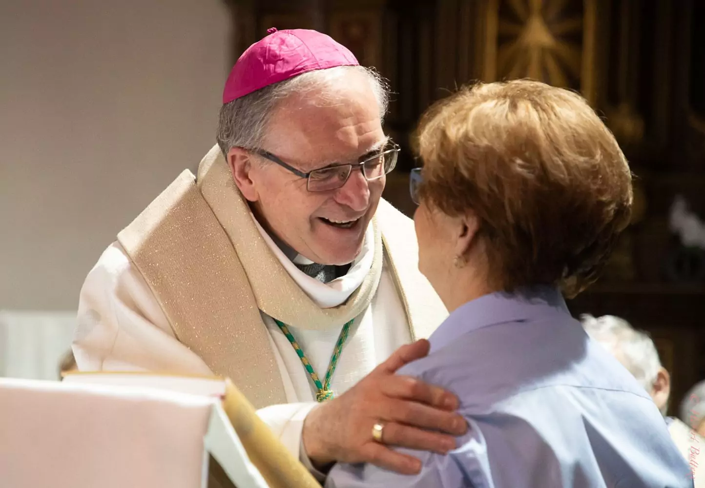 La retraite pour Mgr Pierre Warin : un vrai pasteur, un homme discret