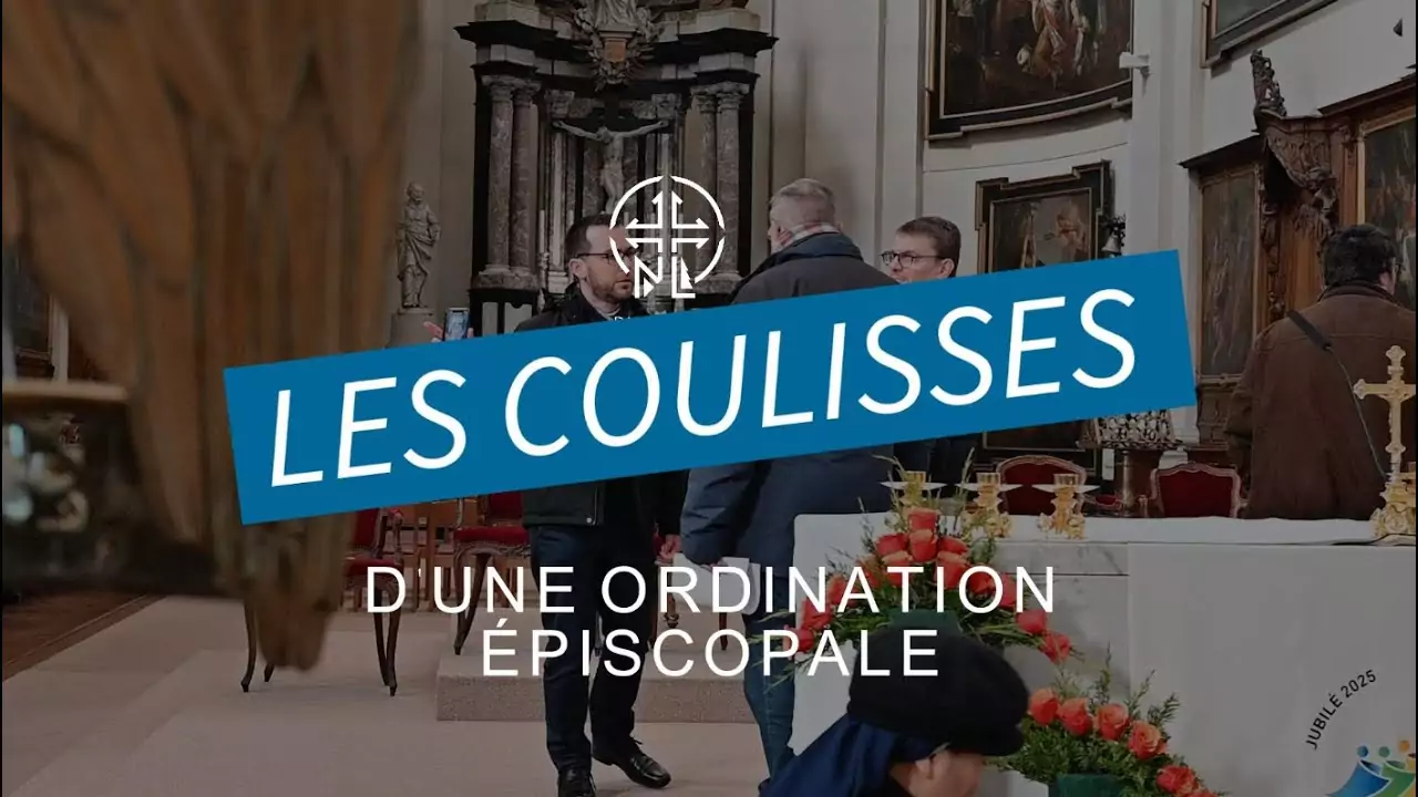 Making Of d’une ordination épiscopale par le Service de Communication du Diocèse de Namur