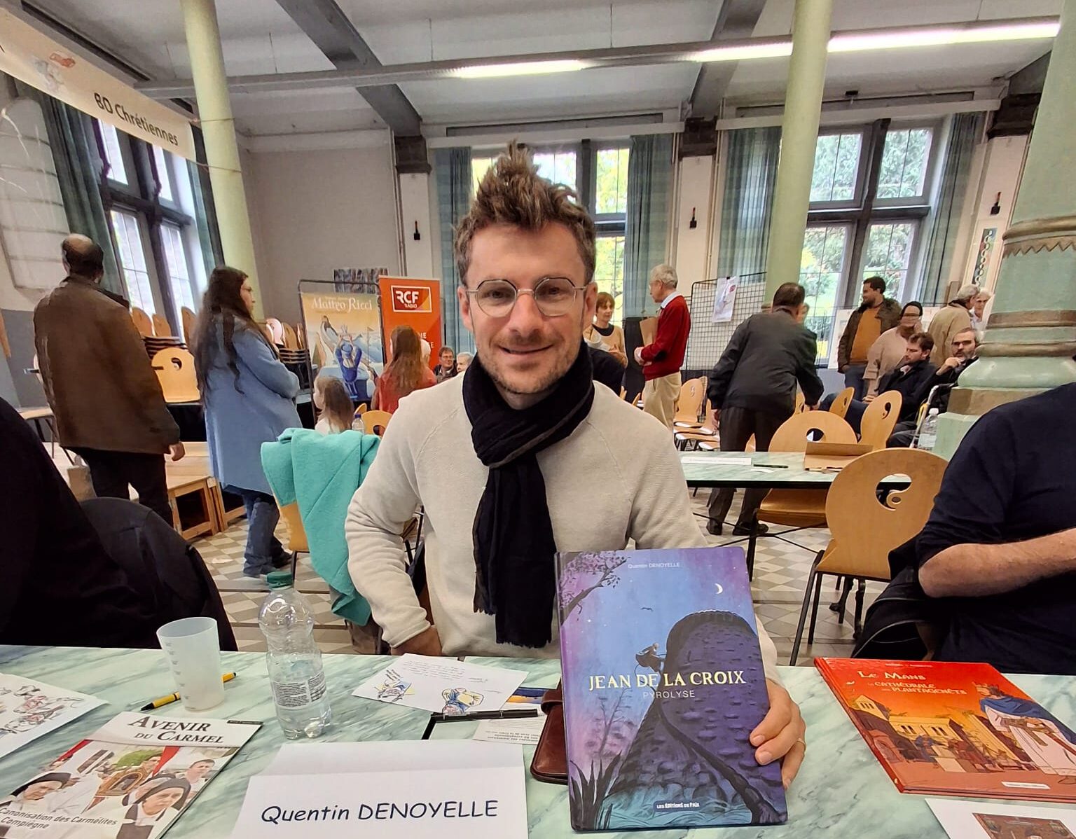 Rencontre avec Quentin Denoyelle : une BD née d’un face-à-face intérieur avec Jean de la Croix