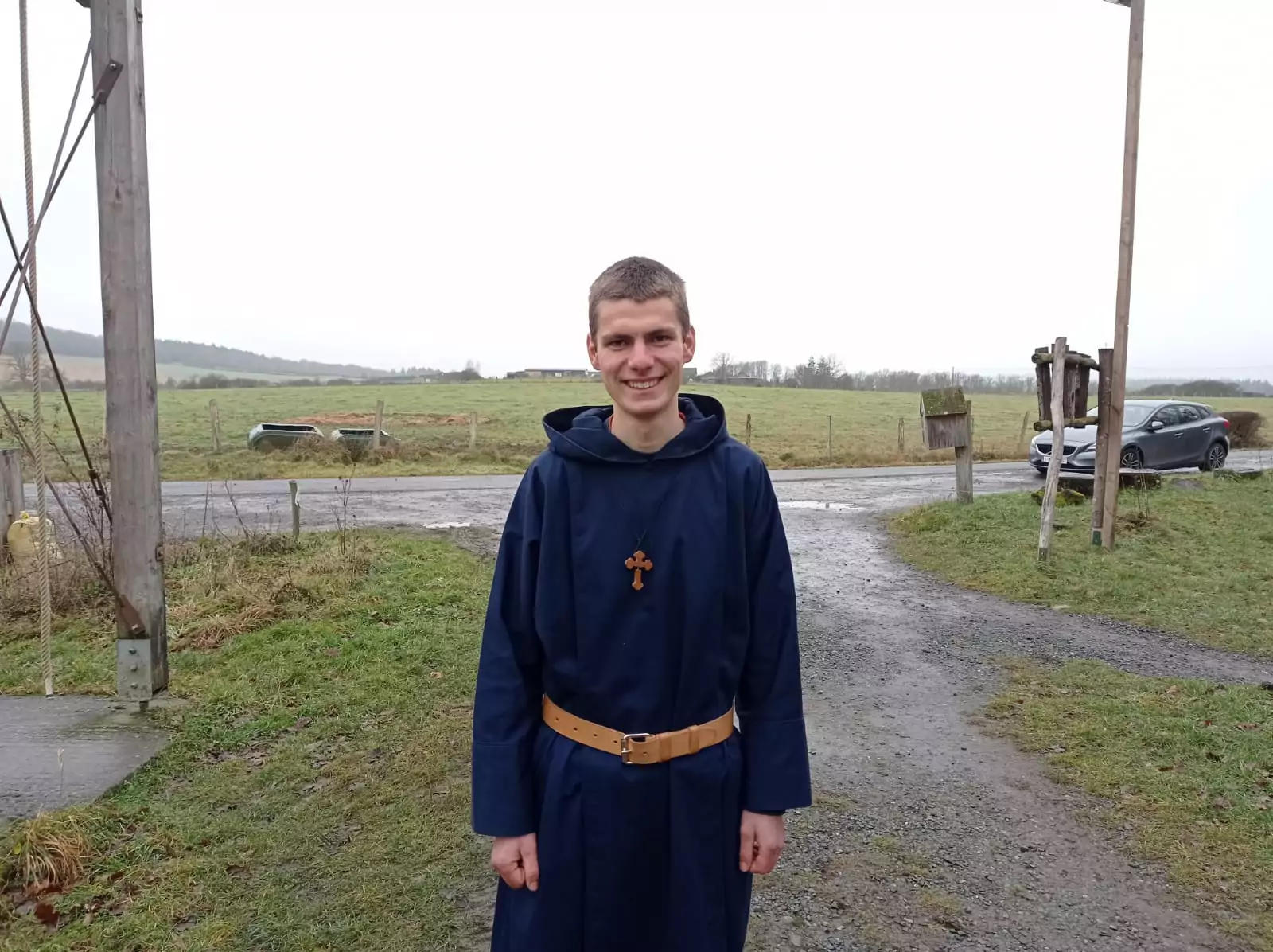 Frère Tanguy a choisi de mettre le Seigneur à la première place de sa vie