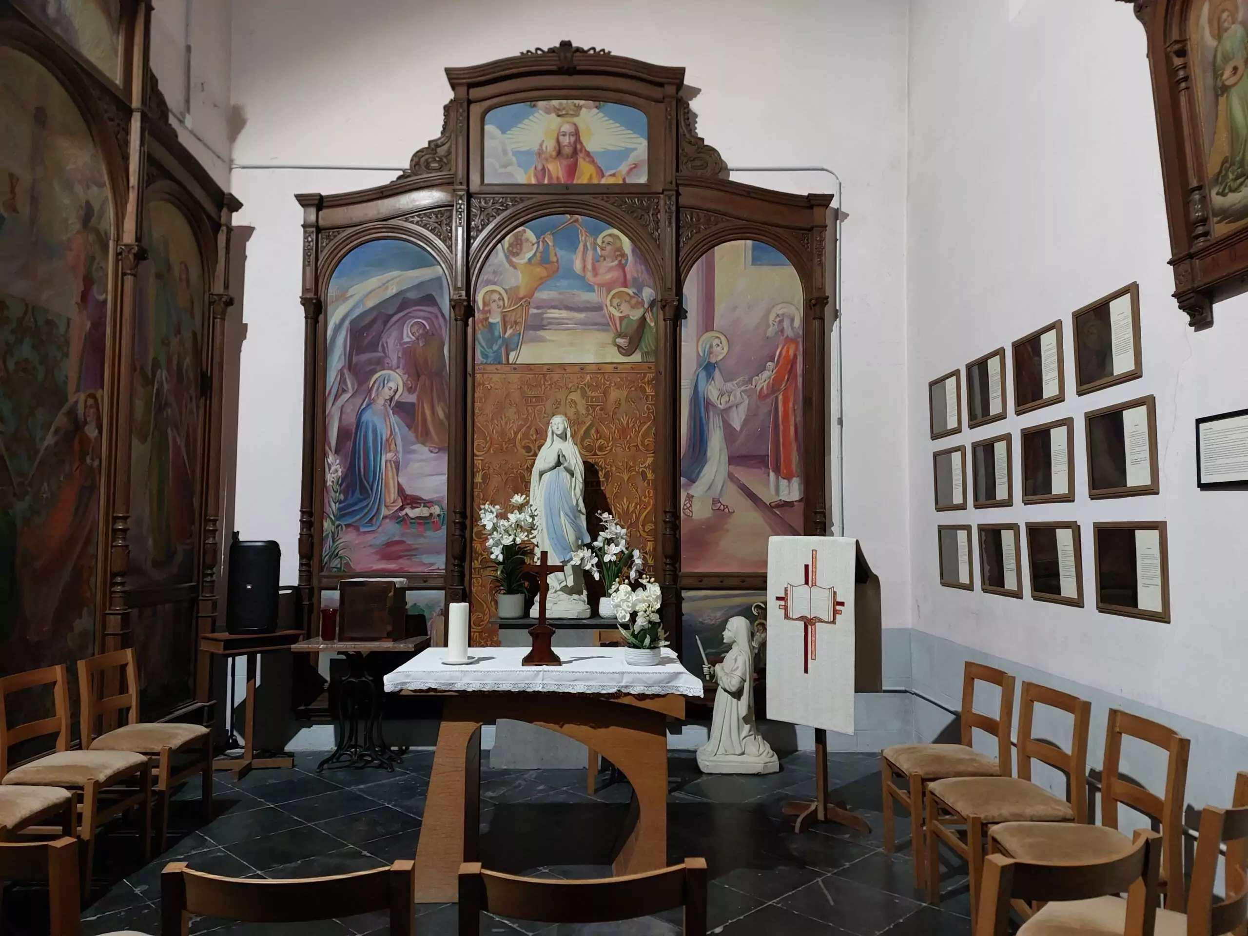 À Morialmé, une chapelle d’hiver pour faire vivre la foi au quotidien