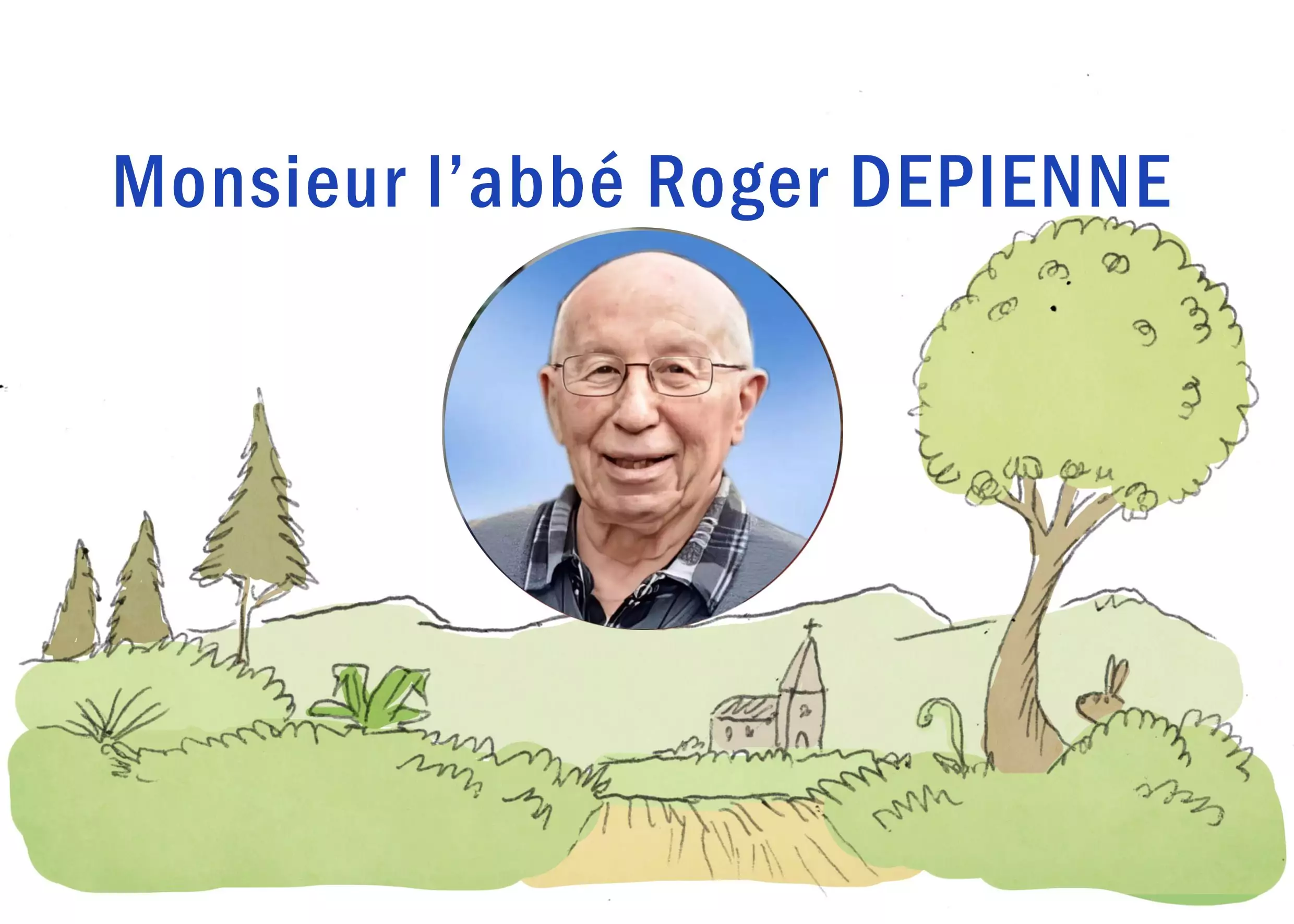 Décès de M. l&rsquo;abbé Roger DEPIENNE, missionnaire au grand cœur entre Namur et le Rwanda