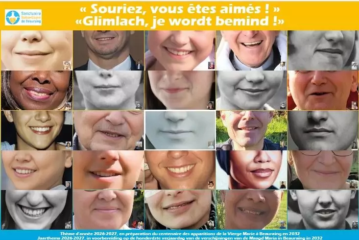 Le sourire de Marie pour entrer dans le mystère à Beauraing