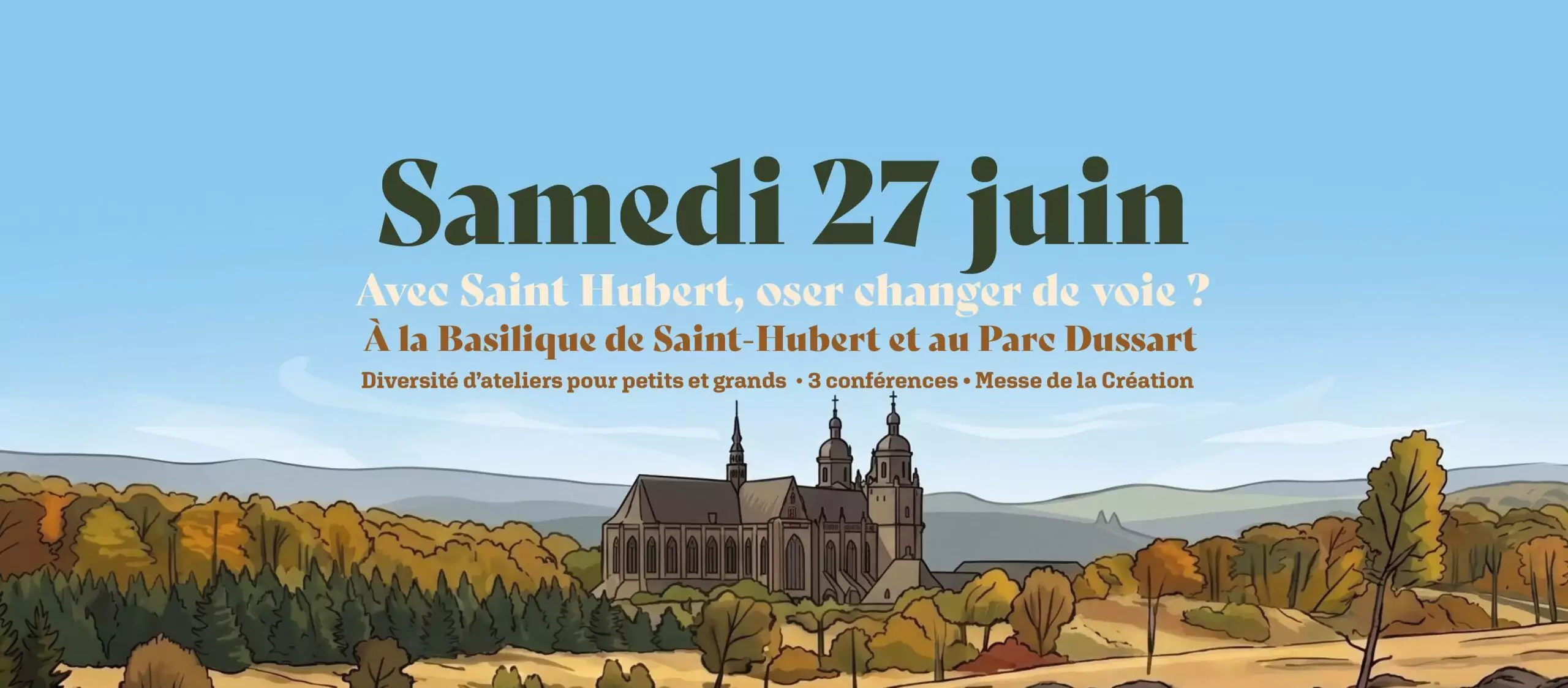 Une journée d&rsquo;échange et de rencontre à la Basilique de Saint-Hubert