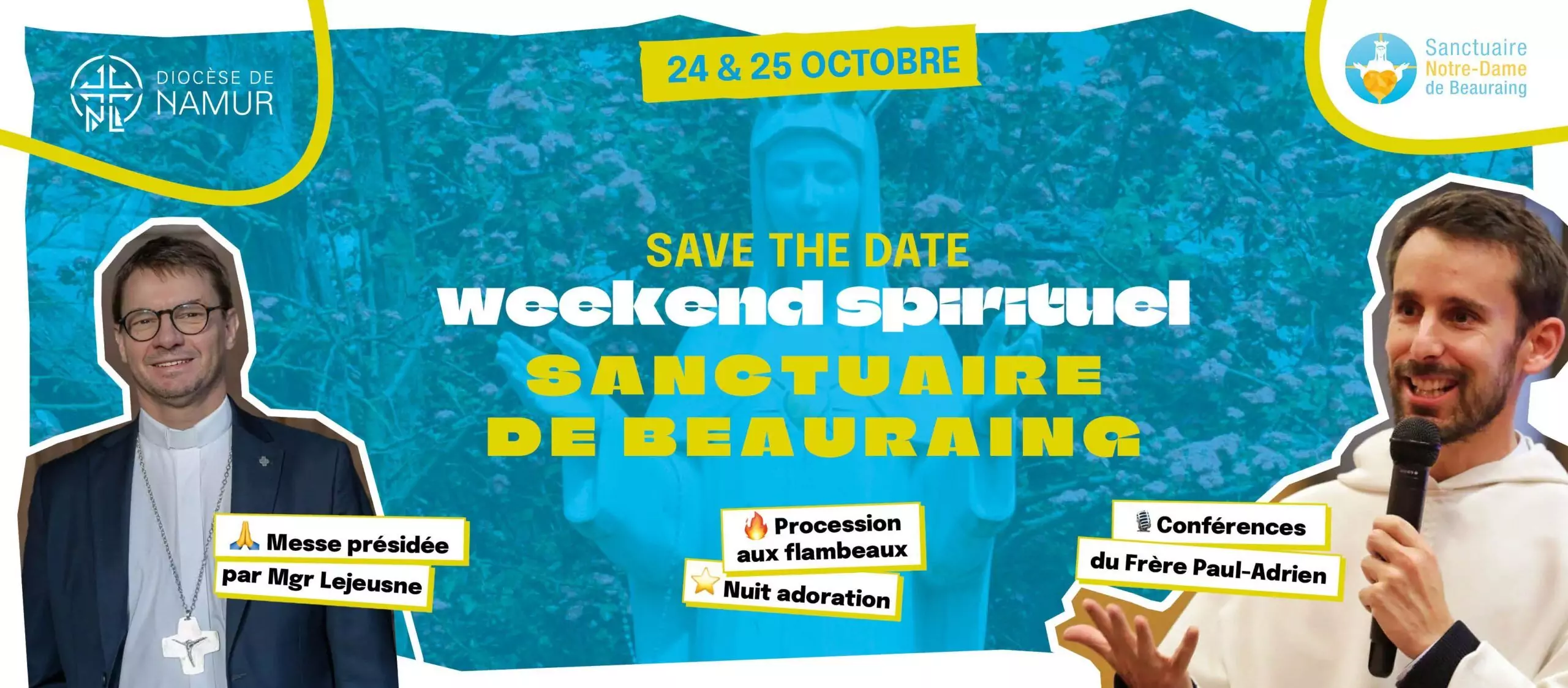 Le frère Paul-Adrien sera en visite à Beauraing !