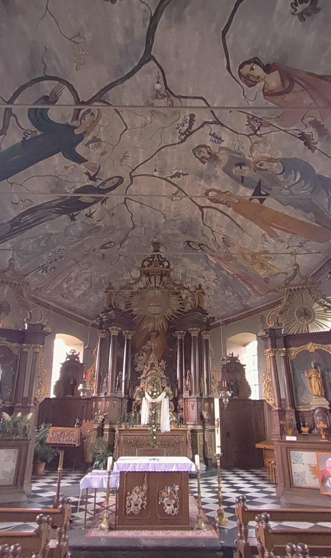Saint-Firmin de Rochehaut, entre ciel, peinture et vallée