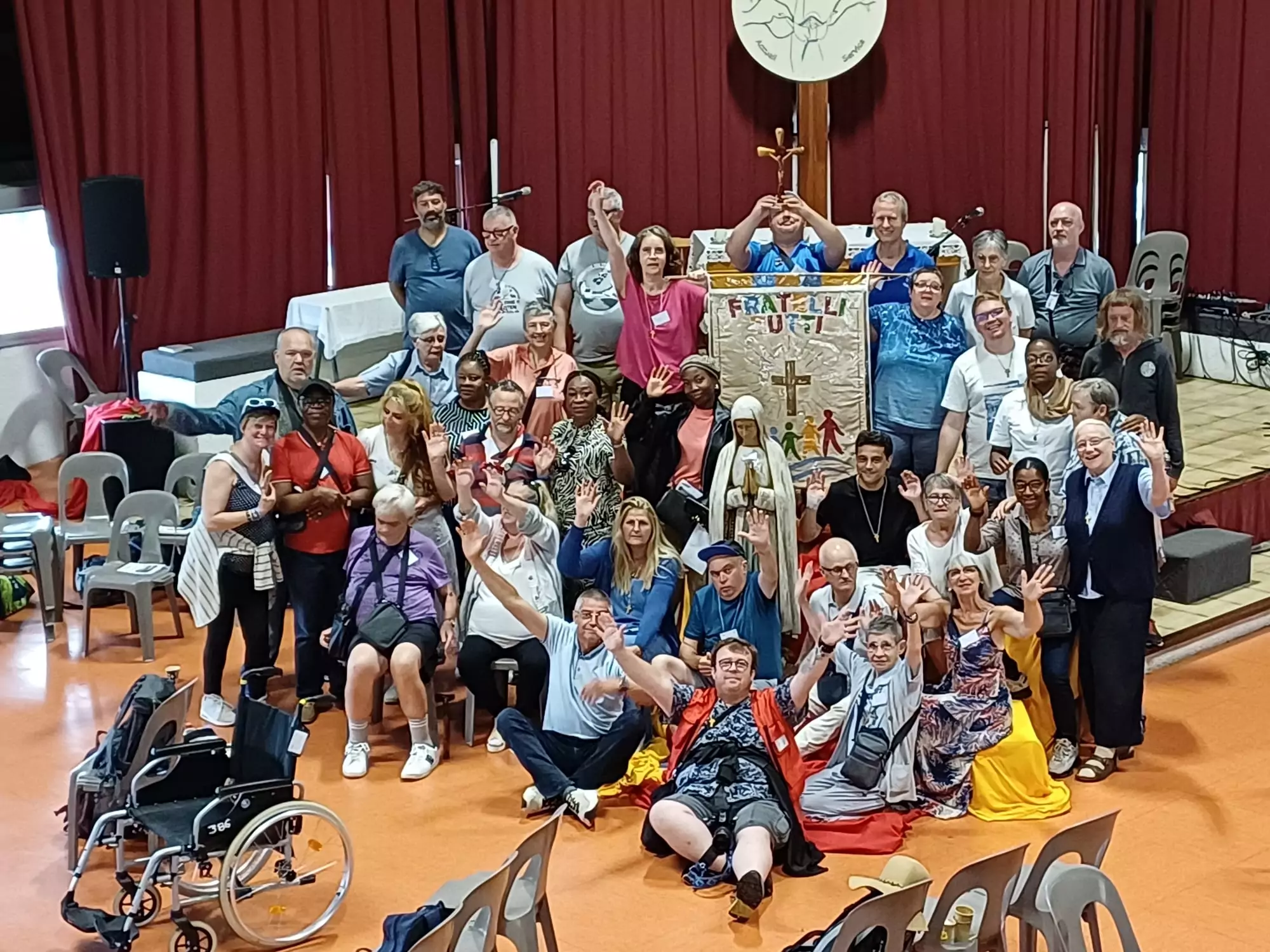 FRATELLI TUTTI et RESEAU SAINT LAURENT : une fraternelle alliance à Lourdes
