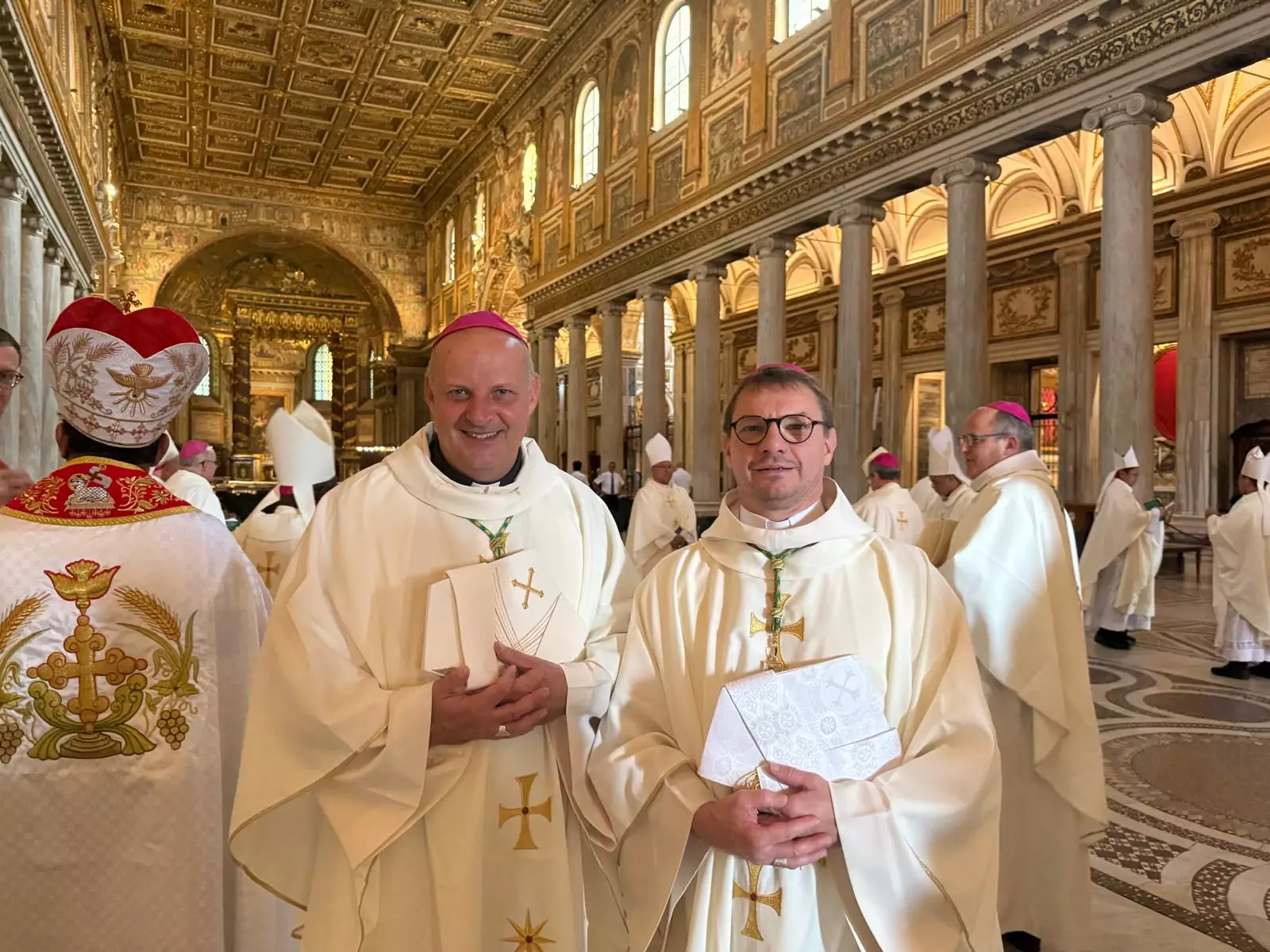Après une formation à Rome, Mgr Lejeusne rencontre, ce matin, le pape