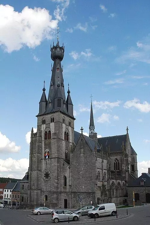 La basilique de Walcourt « star » d’une vidéo-mapping
